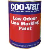 Coo-var White Paint Coo-var Low Odour Line Marking White 5L