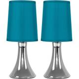 Lighting ValueLights Pair Touch Dimmer Table Lamp