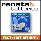 Renata 10 x 377 Watch Battery 1.55v SR626SW Official Watch Batteries