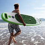 SUP Sets Homcom Inflatable Paddle Board Plastic Multi-Layer Shell Non-Slip Panel w/ Paddle Bag