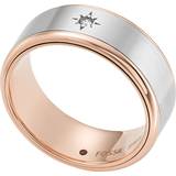 Rings Fossil Herrenring Jewelry JF04396998 bicolor