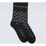 Gucci Socks Gucci Cotton Blend Socks - Black