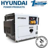 Diesel Generators Hyundai DHY8000SELR 6kW Silenced Run
