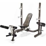 Marcy MWB-70205 Folding Olympic Weight Bench with Squat Rack