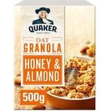 Quaker Oat Granola Honey & Almond Cereal, 500g