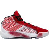 51 ½ Basketball Shoes Nike Air Jordan XXXVIII M - White/University Red/Metallic Gold/Black