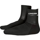 Black Swim Socks Cressi Sarago 3mm Neoprene Socks Black