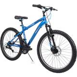 Yellow Bikes Huffy Extent Junior Mountain 24 Inch Wheel - Cobalt Blue Kids Bike