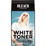 White Semi-Permanent Hair Dyes Bleach London White Toner Kit