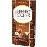 Ferrero Food & Drinks Ferrero Rocher Original Milk Chocolate & Hazelnut Praline Bar, 90g