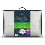 Bed Pillows Snuggledown Single Bliss Bamboo Touch Back Sleeper Ergonomic Pillow