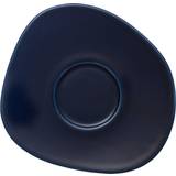 Brown Saucer Plates Villeroy & Boch And Organic Dark Blue Saucer Plate