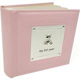 Photo Albums My First Year Pink Baby Album