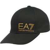 Black Accessories EA7 Emporio Armani Logo Baseball Cap - Black