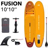 Orange SUP Aqua Marina Fusion 10ft10 330cm All Round Stand Up Paddle Board Package