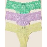 Cosabella 3-Pack Never Say Never Cutie Thongs GHANA GREEN ICY V ONE