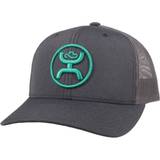 Men - Turquoise Caps HOOey Men's Graphite O Classic Trucker Snapback Hat