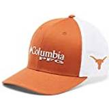 Orange - Women Caps Columbia Sportswear Adults' University of Texas PFG Mesh Ball Cap Cedar, Large/X-Large NCAA Men's Caps at Academy Sports