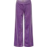 Velour Trousers Kids Only Wendy Mabel Wide Velvet Pant - Dewberry (15306900)