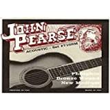 John Pearse 710MNM Phosphor Bronze Acoustic Guitar Strings, Medium