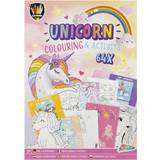 Unicorns Colouring Books Grafix Enhjørning male- og aktivitetsbog