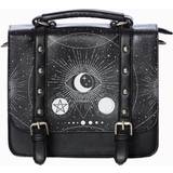 Banned Gothic rockabilly emo punk stars moon cosmic small satchel bag apparel