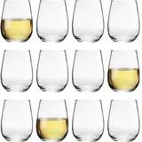 LAV Wine Glasses LAV Gaia Stemless White Wine Glass