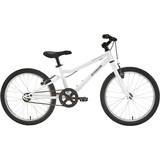 Btwin Robust Single Speed Hybrid 20" - White Kids Bike