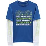 Vans Boy's Neon Flames Twofer T-shirt - Blue