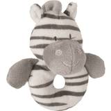 Cheap Rattles Baby rattle ring zebra soft toy plush newborn sensory play