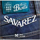 Savarez Saiten 668586 für Akustikgitarre Acoustic Bronze Satz A130M Medium .013-.055