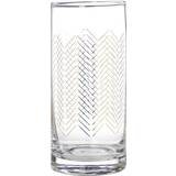 Premier Housewares Drinking Glasses Premier Housewares Set Of 4 Jazz Highball Drinking Glass 4pcs