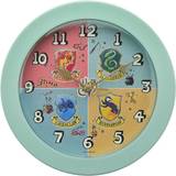 Turquoise Clocks Harry Potter House Crests Wall Clock