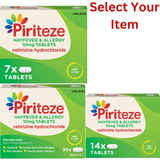 Asthma & Allergy - Tablet Medicines Allergy Relief Cetirizine Antihistamine Tablet