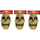Bristol Novelty x halloween skull face mask horror fancy dress fits children kids & adults