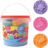 Buckets Baby Toys Artbox Magic sand with tools in carry tub