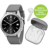 Harry Lime Series 27 Grey Silicone Strap Smart Watch With In Charging