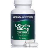 Supplements Simply Supplements Choline Bitartrate Super Strength 500mg Formula