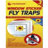 PestShield Fly Stickers,Window Traps,Insect Killer Papers,Sticky Bug Catchers