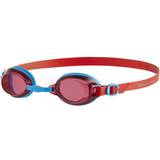 Polycarbonate Swim Goggles Speedo Childrens/kids Jet Swimming Goggles blue/red