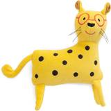 Leopards Baby Toys Moulin Roty Kuscheltier-Rassel LEOPARD in gelb