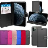Apple iPhone 11 Pro Max Wallet Cases Case For Apple iPhone 11 Pro Max Black Wallet Flip PU Leather Cover