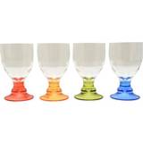 Flamefield Bella Acrylic Party Goblets Wine Glass 4pcs