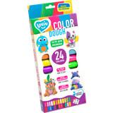Fun and Mess-Free Kids Craft Kit with Modelling Dough 24 Colours MULTI