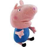 Pigs Dolls & Doll Houses Peppa Pig 28cm George Soft Puppet Toy
