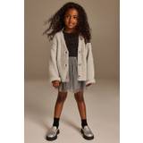 M Skirts Children's Clothing H&M Girl's Glittery Tulle Skirt - Grey