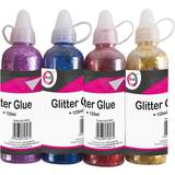 Glitter Glue 1 X 120ml Glitter sparkle Glue Bottle for Craft card Art Home School
