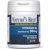 Nature's Best Vitamin B6 50Mg Pyridoxine, Aids The Of Hormonal Activity