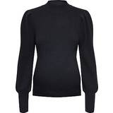 Only Mama High Neck Knitted Sweater Black