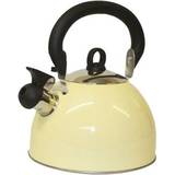 Beige - Stove Kettles Prima 2.5L Stainless Whistling